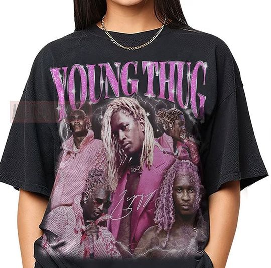 Young Thug Bootleg Sweatshirt - Young Thug Vintage Shirt