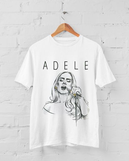 Adele Tshirt, Adele Graphic Tee, Adele Music t-shirt, Adele Concert tshirt
