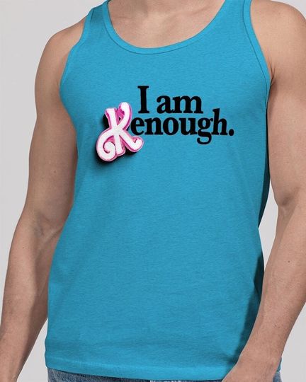 BARBIE I am KENOUGH Movie inspired  Jersey Tank