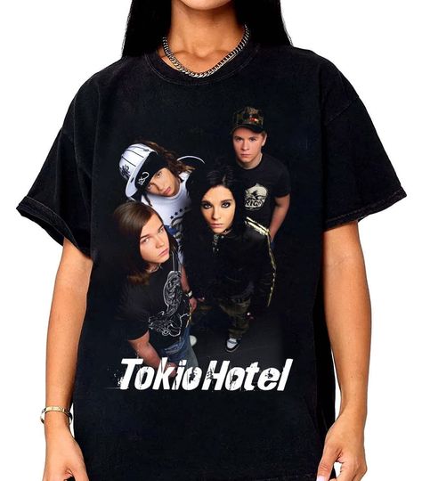 Tokio Hotel Members T-shirt, Tokio Hotel Band T-Shirt