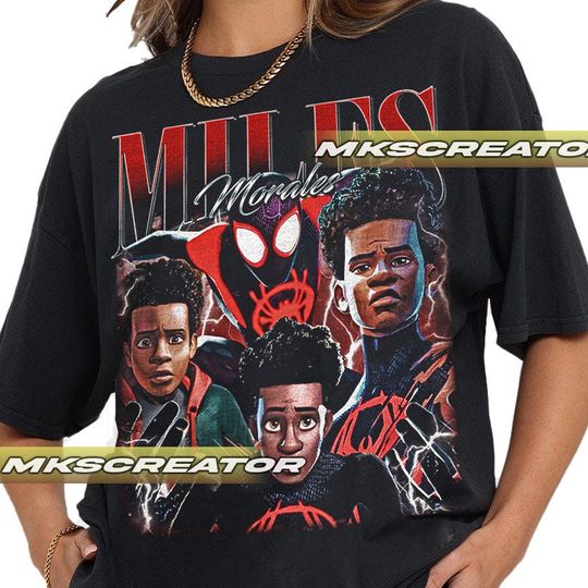 Limited Miles Morales Vintage T-Shirt