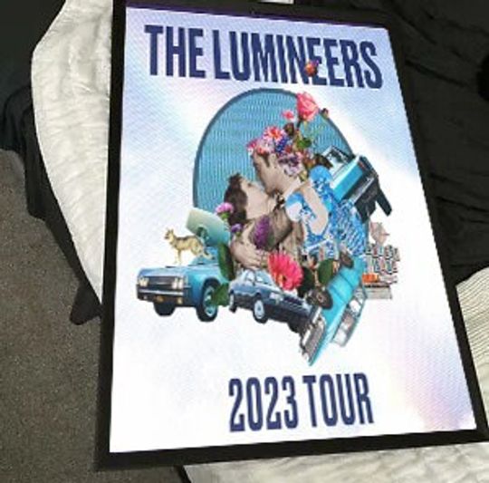 The Lumineers 2023 Tour Poster, Music Poster