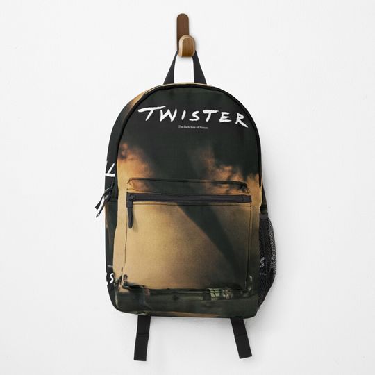 Mans Twister 1996 Movie Fashion Leisure Round Backpack