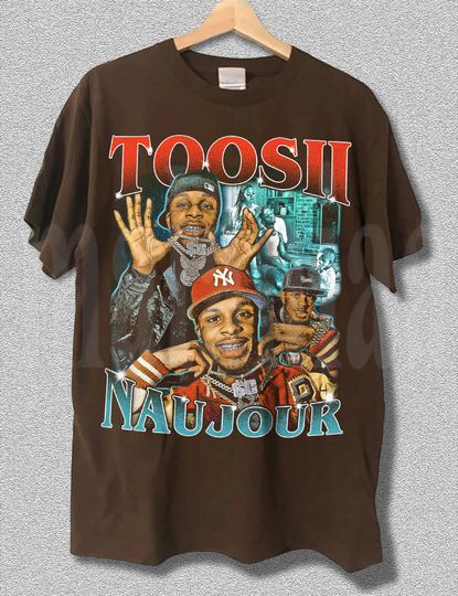 TOOSII Naujour Vintage Shirt, Toosii Shirt