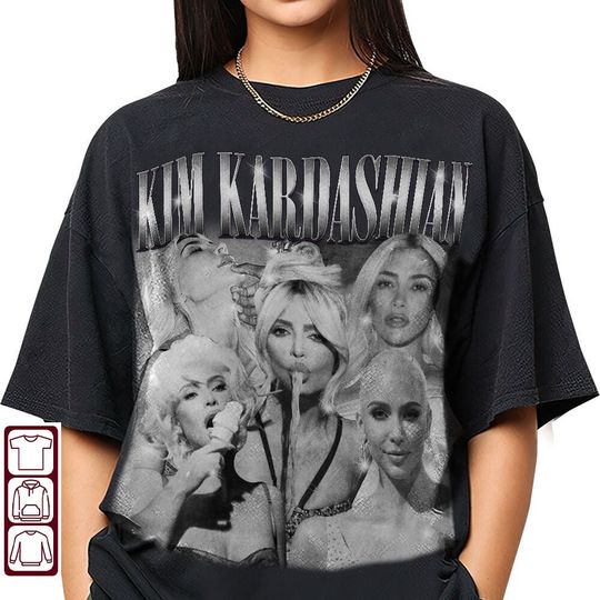 Kim Kardashian 90s Vintage Shirt, Kim Kardashian Shirt