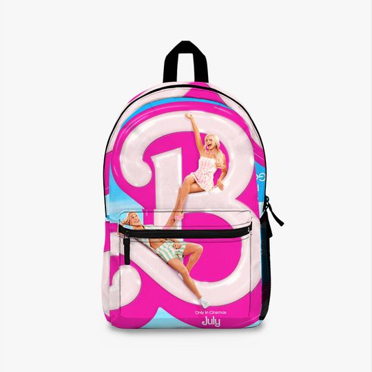 Barbie Movies 2023 Poster Backpack