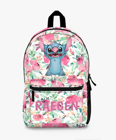 Personalized Lilo & Stitch Backpack, disney backpack