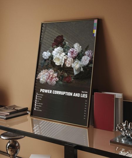 New Order - Power Corruption And Lies Album Cover Poster