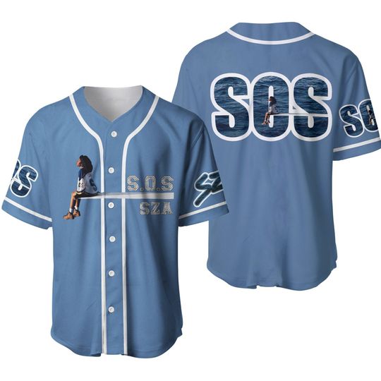 SZA Baseball Jersey, SZA Good Day Jersey Shirt, SOS New Album Merch, Sza Singer Tour 2023 Shirt