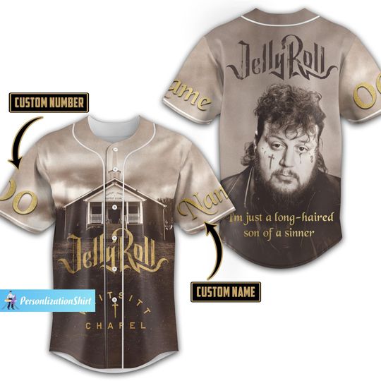 Jelly Roll Jersey Shirt, Jelly Roll Baseball Jersey