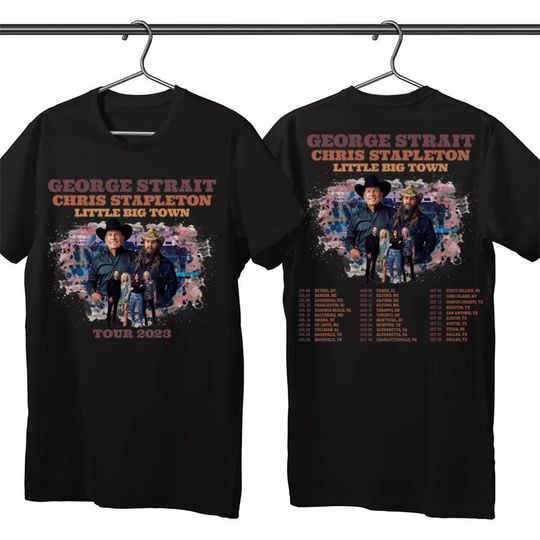 GS Chris Stapleton Little Big Town Tour 2023 Shirt, Vintage Country Music 2023 Shirt