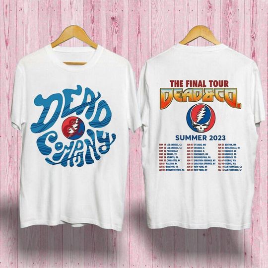 Dead and Company The Final Summer Tour T-Shirt, Dead Co The Final Tour 2023 T-Shirt