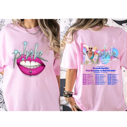 Pink Concert 2023 Shirt, Pink Summer Carnival 2023 Shirt, Pink Music