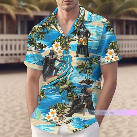 Star Wars Hawaiian Shirt, Star Wars Summer Shirt, Star Wars Tropical Shirt
