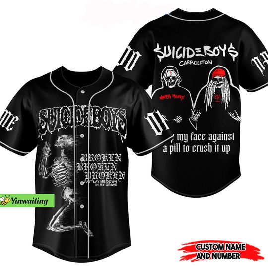 Suicideboys Baseball Jersey, Suicideboys Jersey