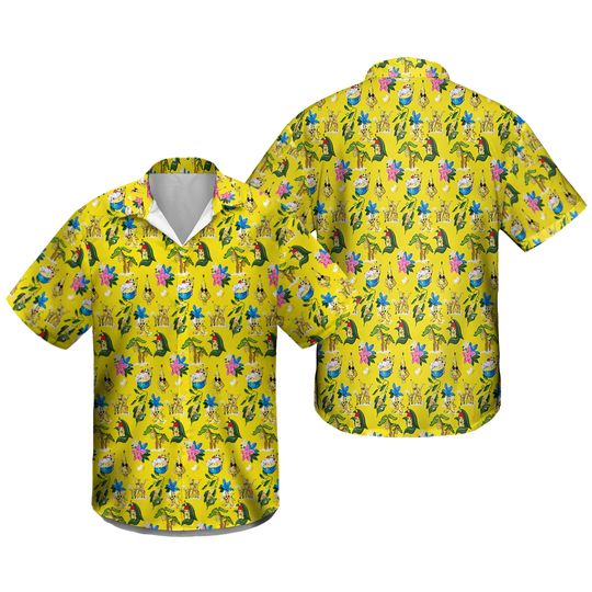 Bananas & Blow Funny Cool Hawaiian Shirt 3D, 3D Hawaiian Aloha Shirt