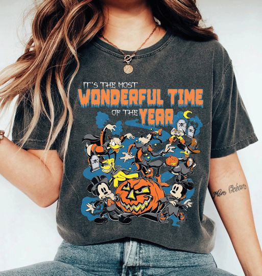 Vintage Disney Halloween 2023 T-Shirt