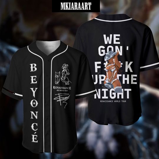 Discover Beyonce Renaissance Tour Baseball Jersey