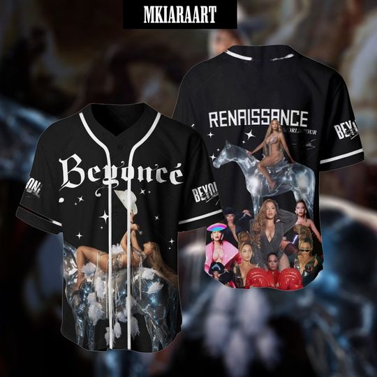 Personalized Beyonce Renaissance Tour Baseball Jersey