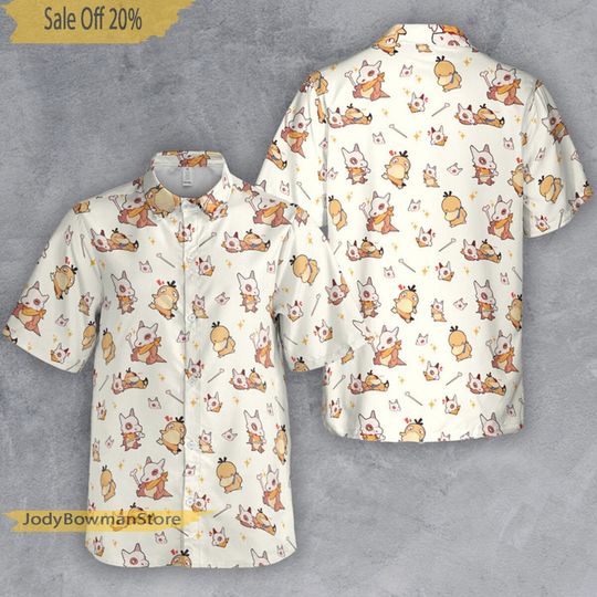 Discover Anime Hawaiian Shirt, PKM Hawaiian Shirt, PKM Shirt