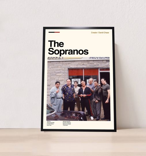 The Sopranos Poster, The Sopranos Movie Poster