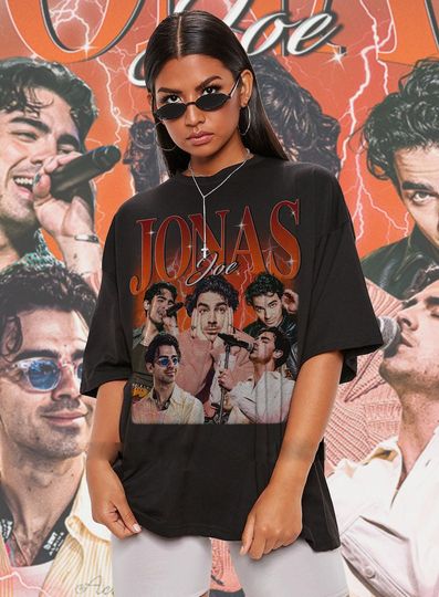 Joe Jonas Shirt, Vintage 90s Joe Jonas, Tshirt Movie Graphic Tee, Joe Jonas tshirt, Joe Jonas Movie Rapper Retro