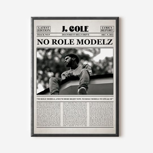 J. Cole Retro Poster
