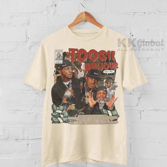 Discover Toosii 2023 Concert Shirt, Toosii Naujour Tour 2023 Shirt