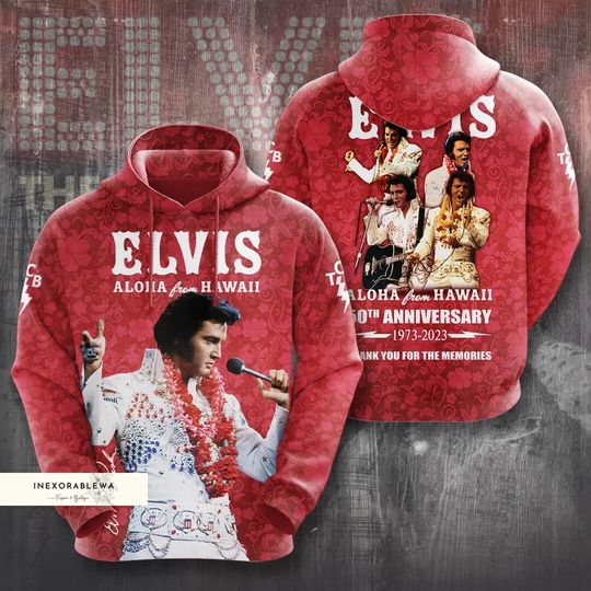 Discover Elvis Presley 3D Hoodie