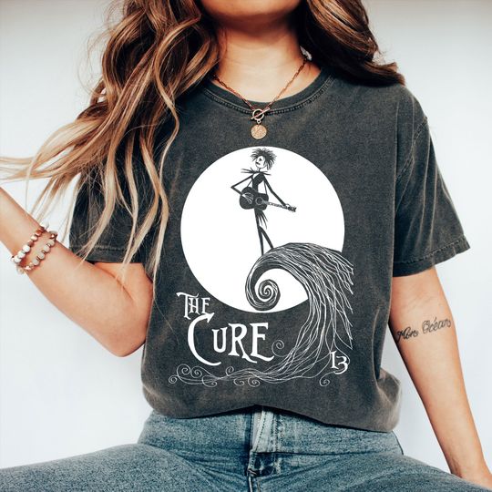 Discover The Cure Jack Skellington T-Shirt, Robert Smith Shirt, Rock Music Band