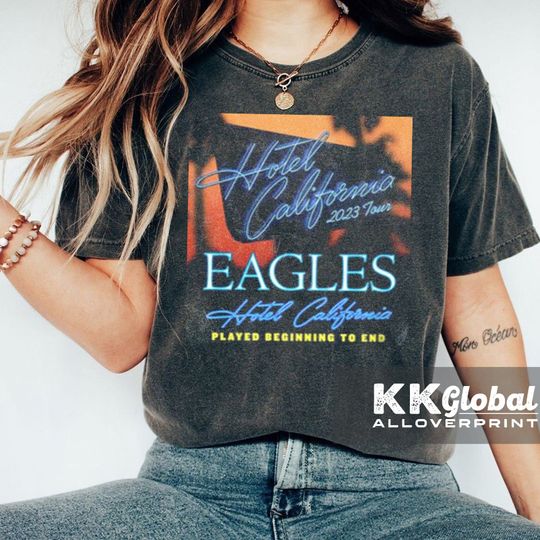Discover California Eagle Tour 2023 shirt, The Eagles The Long Goodbye Tour 2023 Shirt