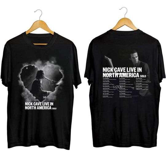 Nick Cave 2023 Tour Shirt, Nick Cave Fan Shirt