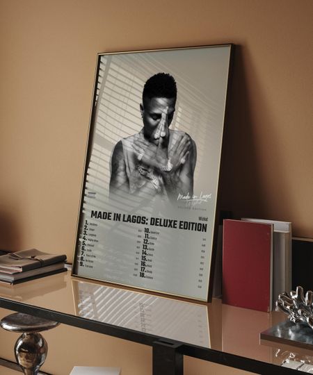 Discover Wizkid - Made In Lagos Deluxe Edition | Album Cover Poster For Home Wall Art