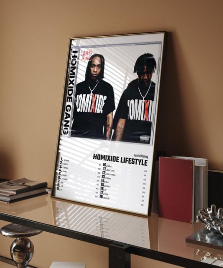 Homixide Gang - Homixide Lifestyle | Album Cover Poster For Home Wall Art
