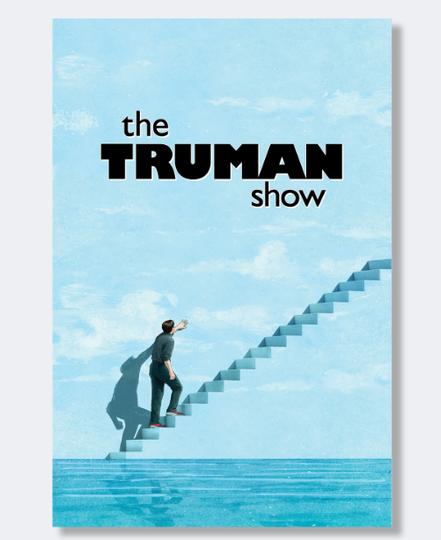 The Truman Show Movie Premium Matte Vertical Poster