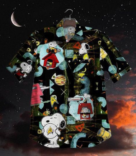 Snoopy Hawaiian Shirt 3D T Shirt