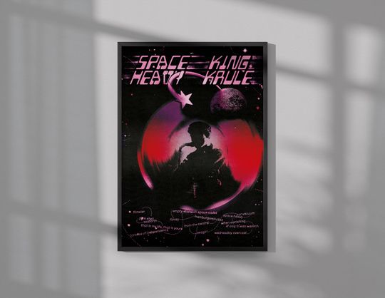 King Krule Poster | Space Heavy Album Poster | Music Poster