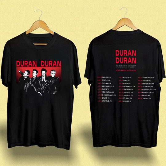 Discover North American Tour 2023 Duran Duran Future Past Tour Shirt, Duran Duran Shirt