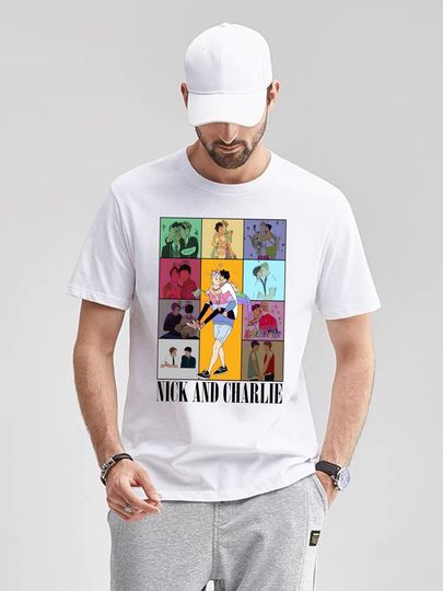 Nick and Charlie Heartstopper Eras Tour Shirt