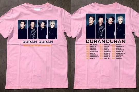 Discover North American Tour 2023 - Duran Duran Future Past Tour T-Shirt