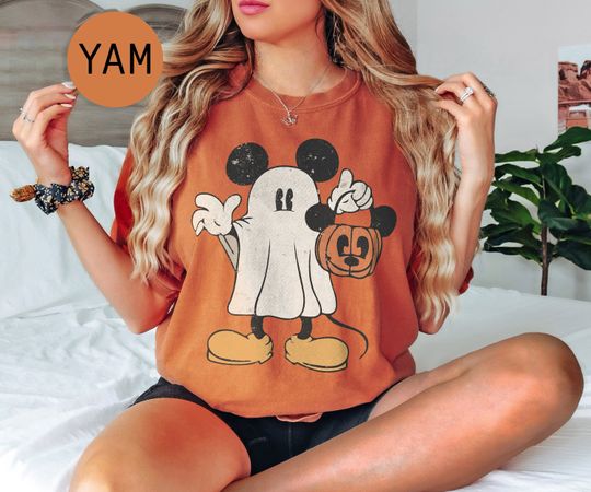Mickey Ghost Halloween Shirt, Mickey Spooky Shirt, Mickey's Not So Scary Halloween Shirt