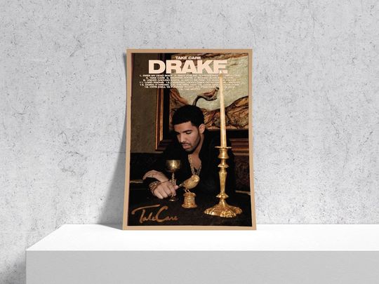Discover Music Poster, Drake 'Take Care' Poster