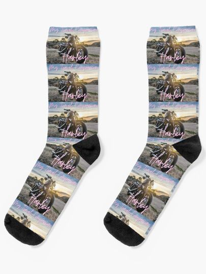 Discover My Travel Companion HARLEY | Socks