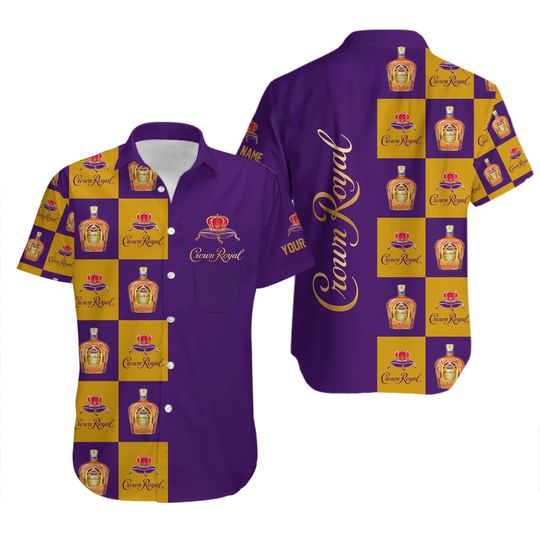 Crown Royal Custom Hawaiian Shirt