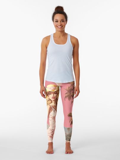 Discover Barbenheimer: Desert Drives & Atomic Vibes | Leggings