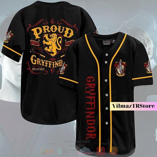 Harry Potter Baseball Jersey, Wizard School Shirt
