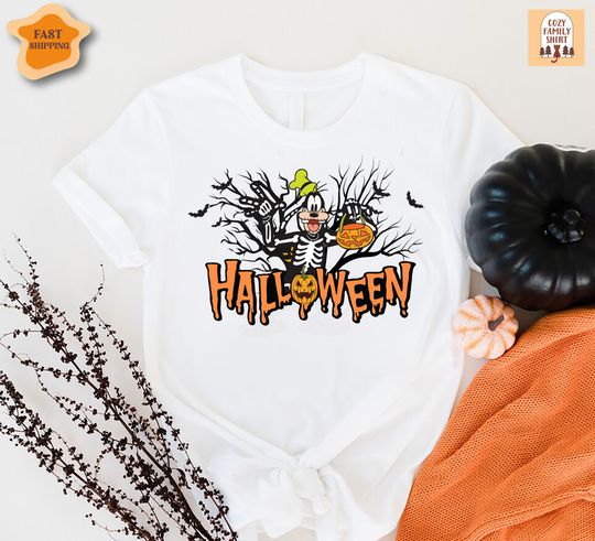 Goofy Halloween Shirt, Disneyland Halloween Shirtt, Disney Spooky Season Shirt