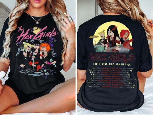 Discover The Hex Girls Rock Band Music T-Shirt, The Hex Girls Shirt