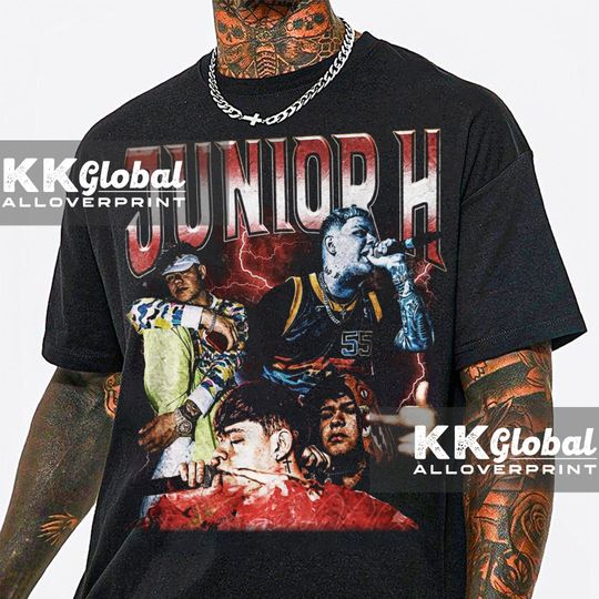 JUNIOR H Shirt, Mexican Corridos Banda Sad Boyz Junior H Merch