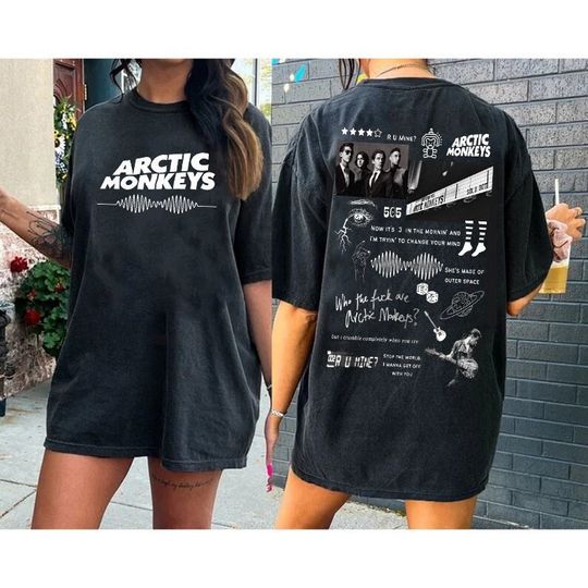 Vintage Arctic Monkeys Band 2 side T-shirt, Arctic Monkeys Tour 2023 T-shirt